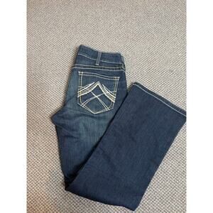 Ariat Real Denim Mid Rise Bootcut Jeans 30 short
